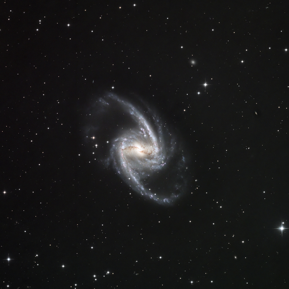 Great Barred Spiral Galaxy Telescope Live